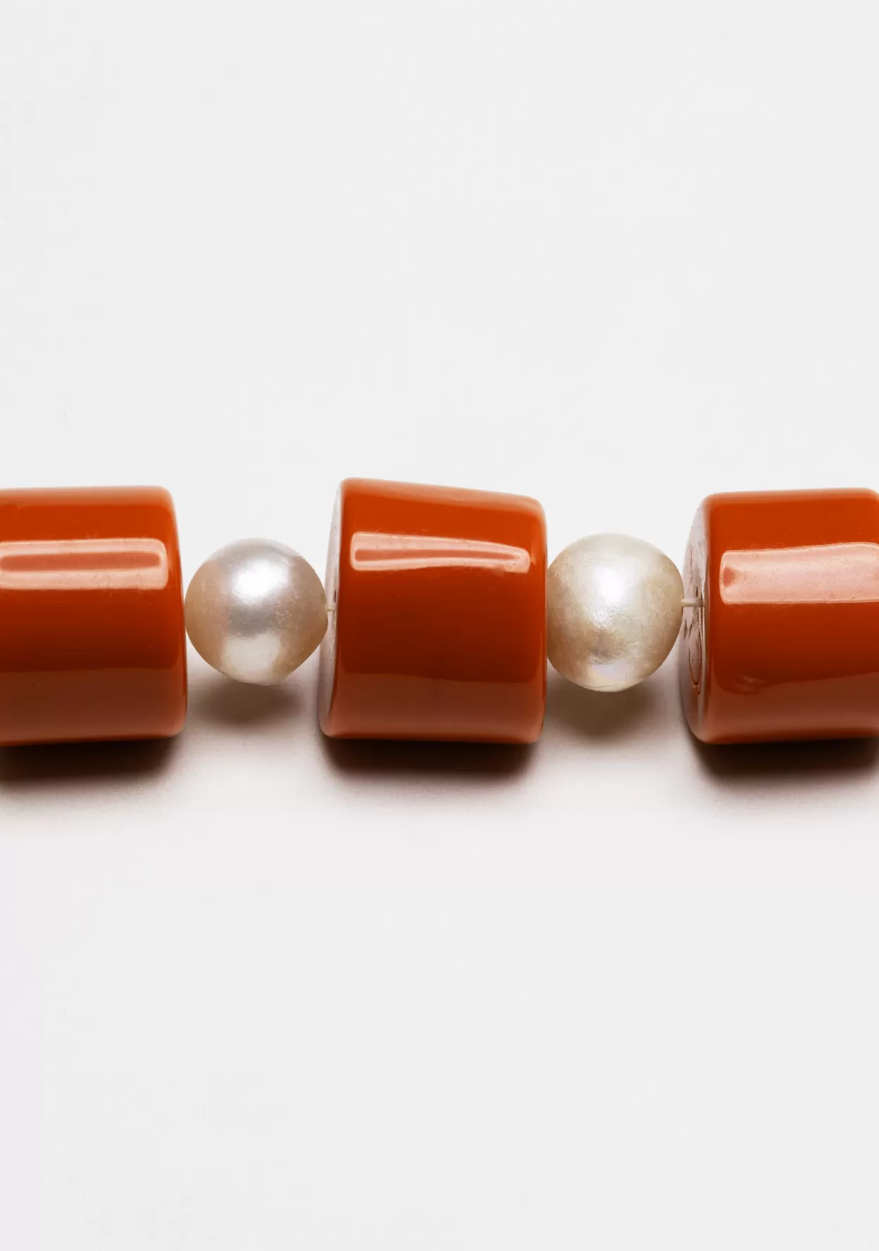 Kaleos Accessories>Natural Pearl Chain Combination